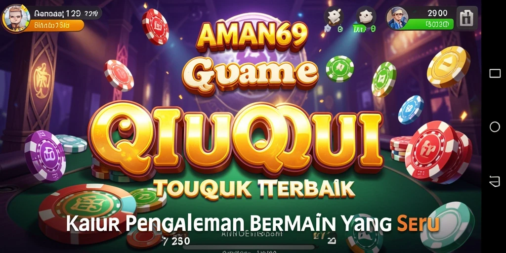 Tampilan gameplay seru dari AMAN69 saat bermain QiuQiu.