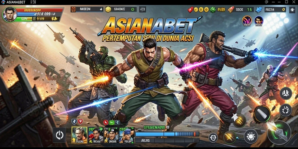 Gameplay seru dan intens ASIANABET yang penuh aksi.