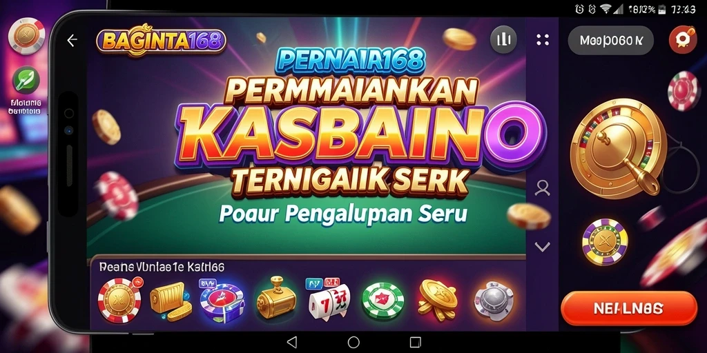Screenshot menampilkan gameplay mendebarkan dari BAGINTA168.
