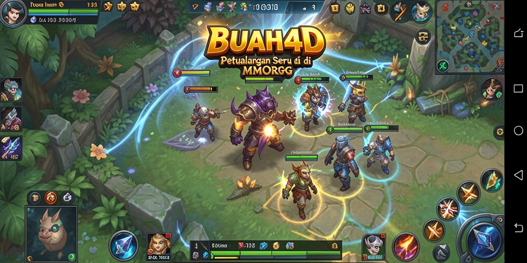 Tampilan gameplay menarik dari BUAH4D yang penuh petualangan.