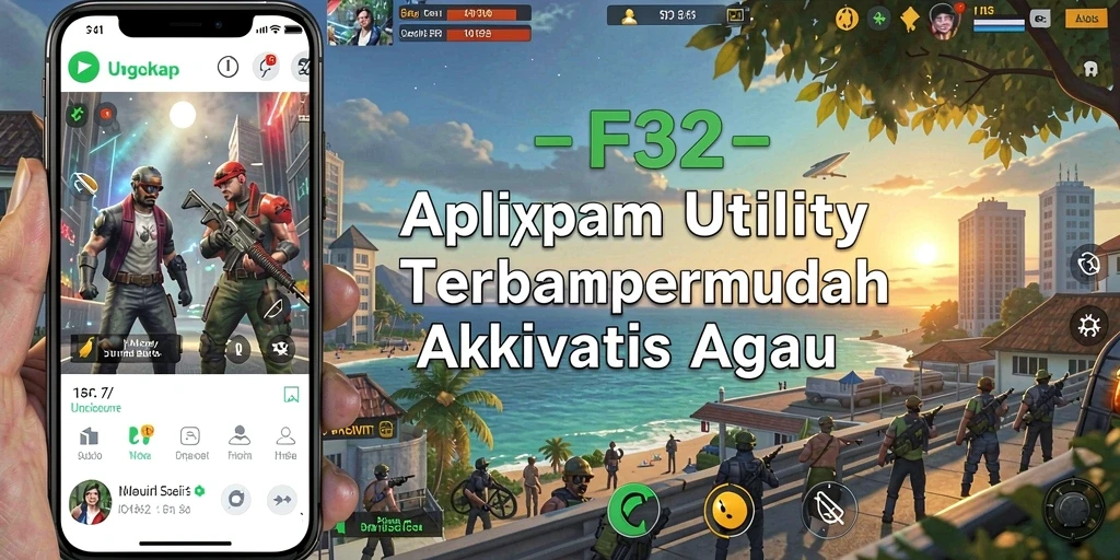 Tampilan antarmuka F32 yang bersih dan intuitif, memudahkan pengguna dalam mengakses fitur.