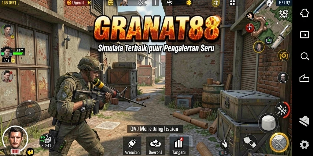 Tampilan gameplay menarik dari GRANAT88 yang penuh aksi.