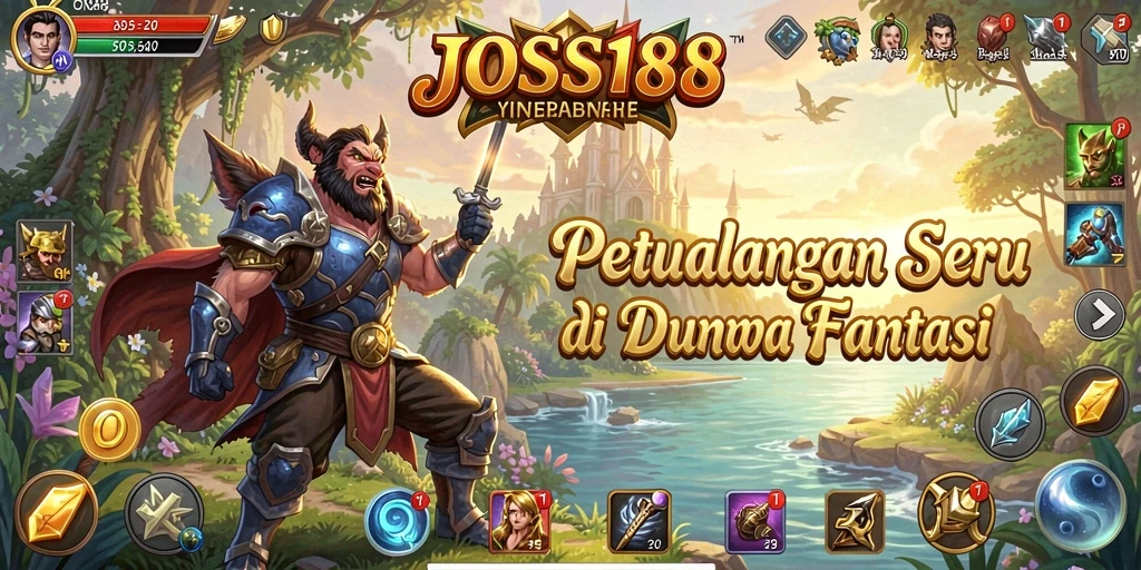 Gameplay seru JOSS188 dengan petualangan yang menantang.