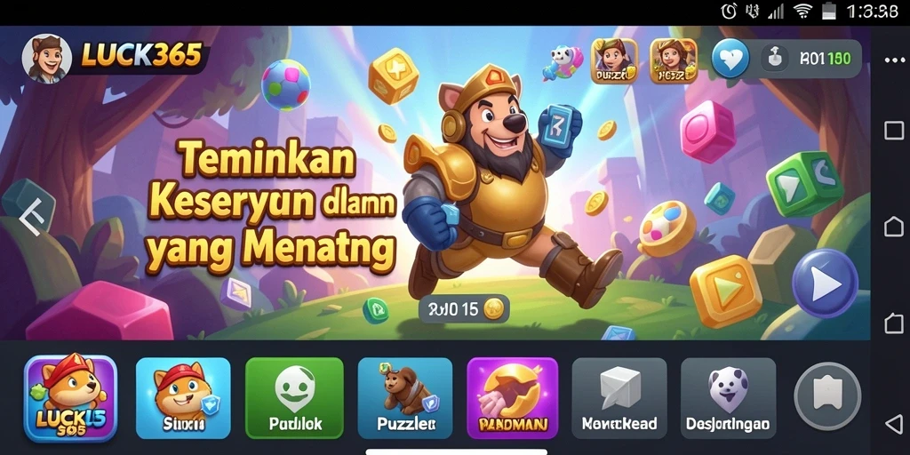 Gambaran gameplay seru dari LUCK365 saat menyelesaikan teka-teki visual.
