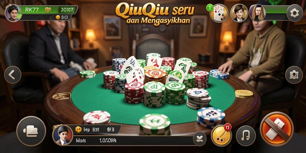 Screenshot gameplay QiuQiu yang menarik dan mengasyikkan.