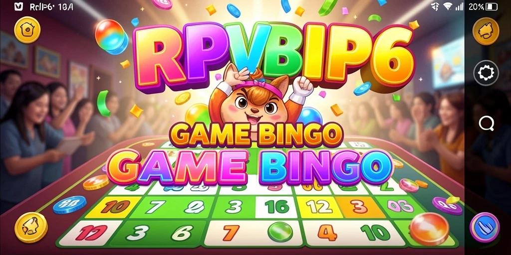 Tampilan menarik dari gameplay Bingo di RPVIP6.