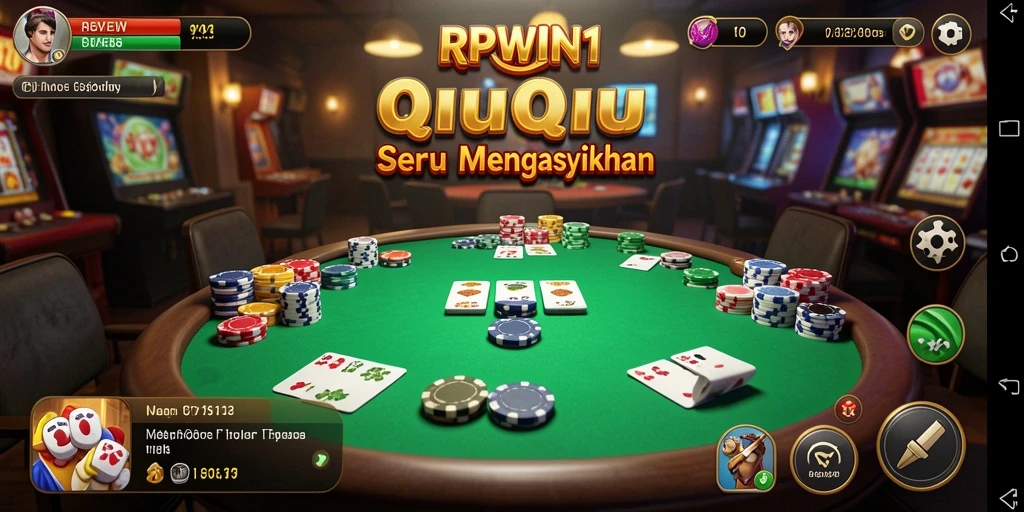 Screenshot game QiuQiu RPWIN1 menampilkan aksi seru dan gameplay menarik.