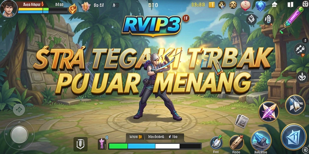 Screenshot utama menunjukkan strategi mendalam dalam RVIP3.