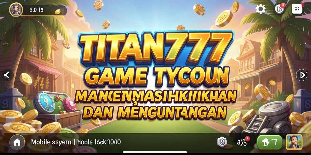 Tampilan gameplay <strong>TITAN777</strong> yang menakjubkan dengan grafis yang menarik.