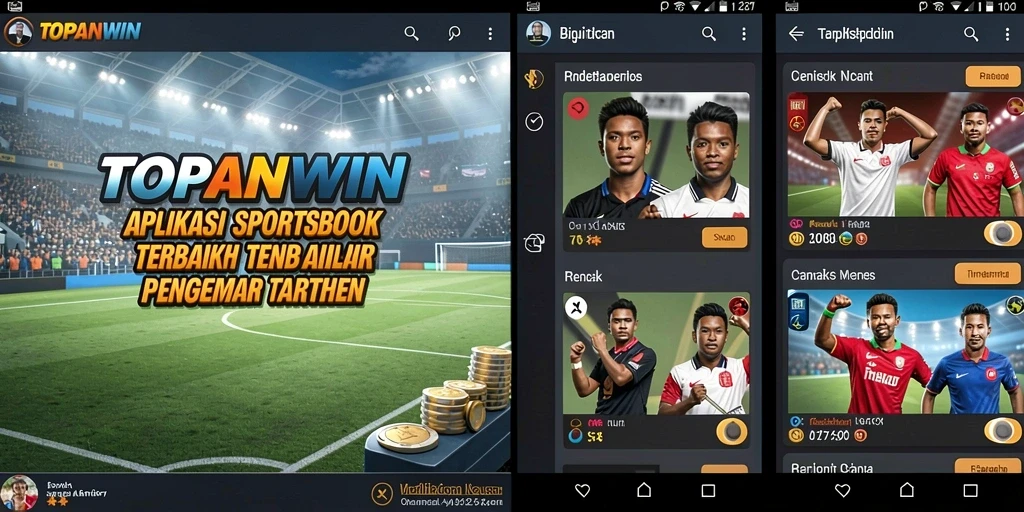 Tangkapan layar utama dari gameplay Sportsbook TOPANWIN.